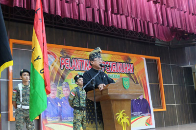 Pelantikan DPD LMR Inhil, Bupati: Tak Kan Melayu Hilang Di Bumi, Bumi Bertuah Negeri Beradat